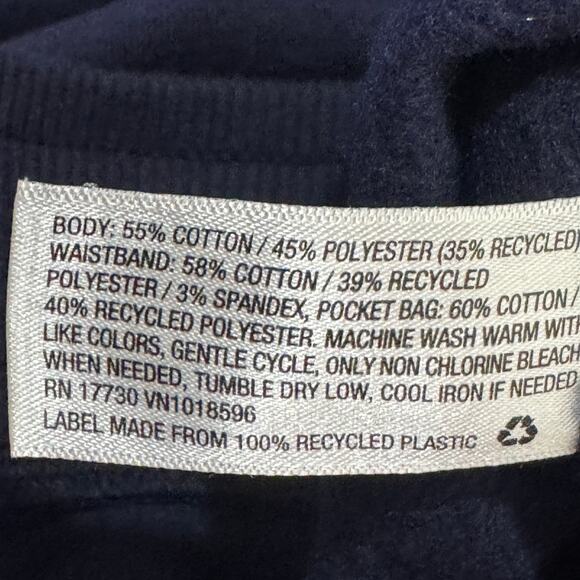 Goodfellow Mens Joggers Size XL Blue Ultra Soft Fleece Lined Drawstring Pockets - Picture 10 of 14